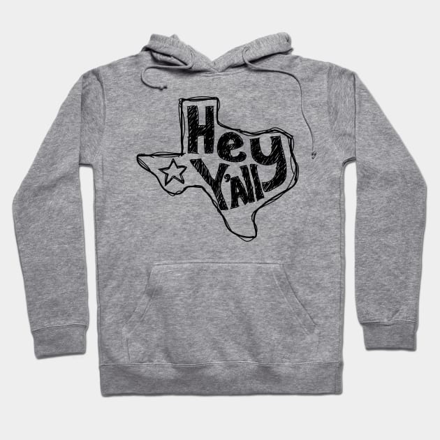 Hey Y'all Hoodie by thefunkysoul